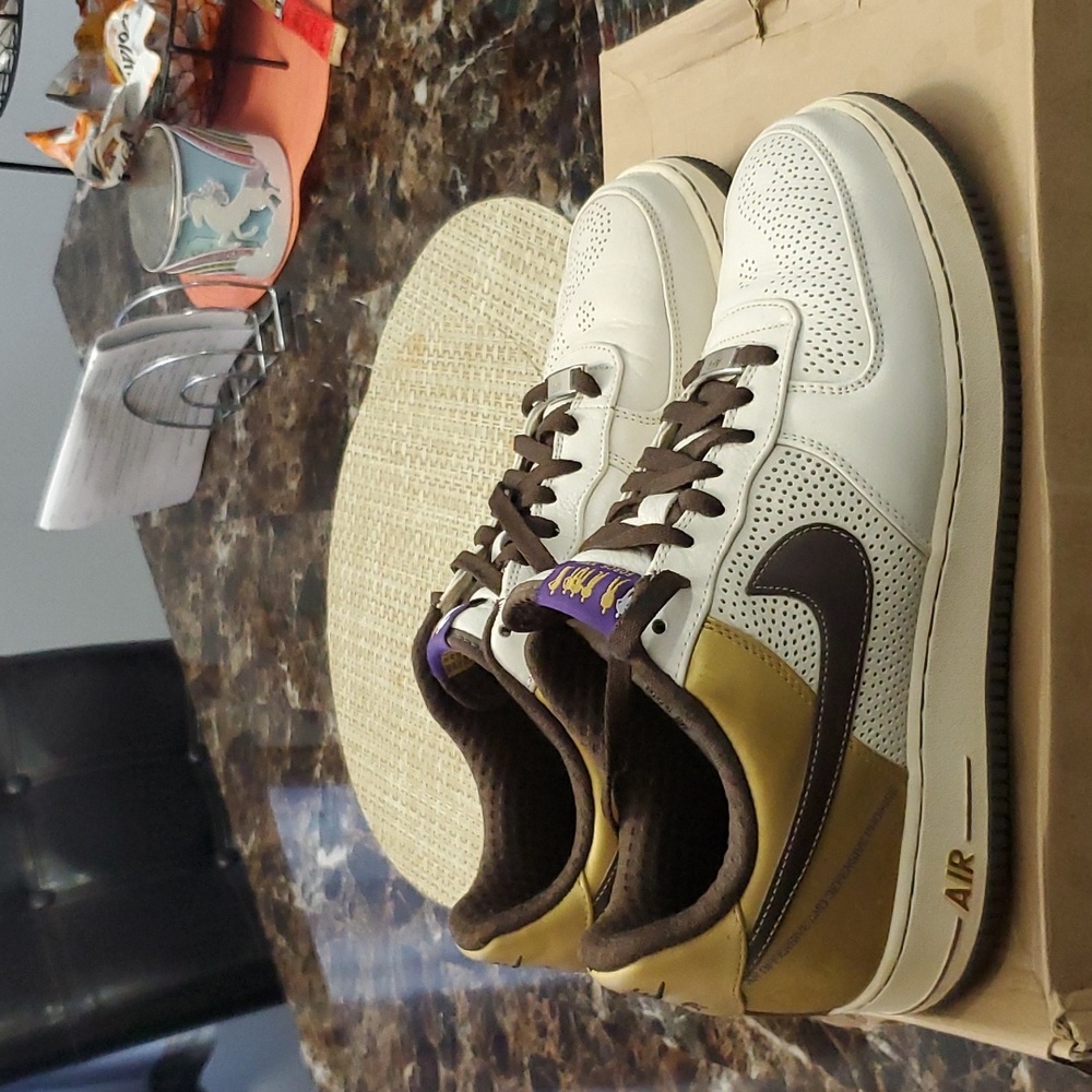2007 RARE NIKE AIR FORCE 1 PREMIUM ORIGINAL 6 MICHAEL COOPER